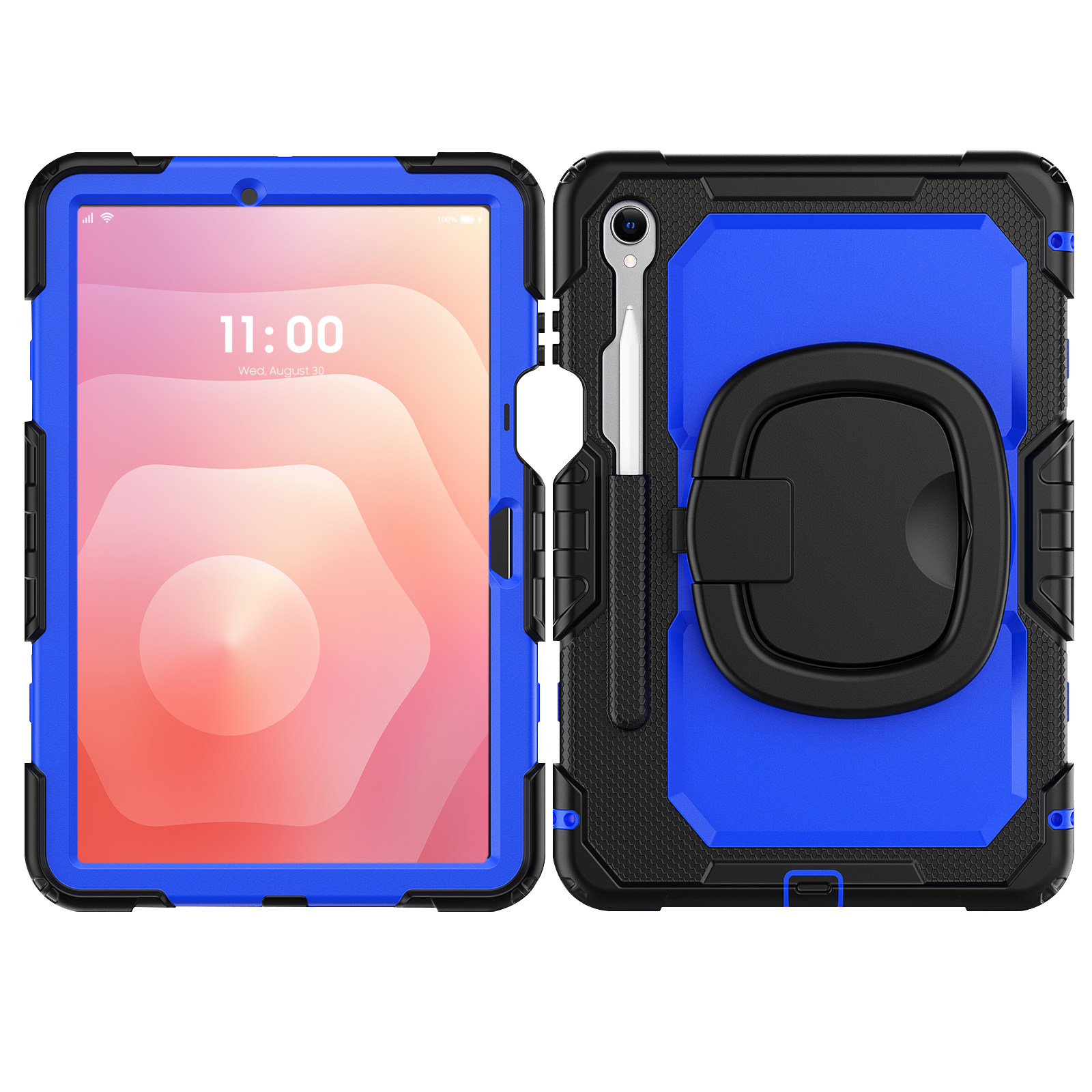 Bleu + noir