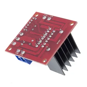 L298N modulo scheda Driver L298 Stepper motore Smart Car Robot Breadboard Peltier ad alta potenza - Product Image 2