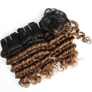 Wholesale価格格安ヘアパック人間の髪のバンドル少し閉鎖 - Product Image 4