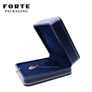 FORTE, оптовая продажа, пустые шкатулки для украшений классического типа, шкатулка для колец, подвесок, серег с кнопкой - Product Image 5
