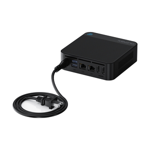 Oumax win11 n100/n150 מיני pc 12 cpu 16gb dr4 500g ssd מחשב שולחני מיני מחשב שולחני 4k כפול lan 2 תצוגת wifi6 bt5.2