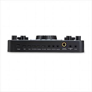 Ses PC USB stüdyo kaydedici müzik ses kartı K300 canlı ses mikseri arayüzü ses kartı ile birden fazla DJ efektleri akışı için - Product Image 2