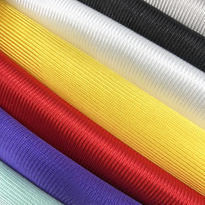 140gsm màu 50D Warp đan bóng đá SHEEN 100% polyester dty thăng hoa vải cho đào tạo vest T-Shirt - Product Image 5