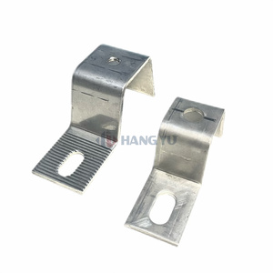 Di alta qualità in acciaio inox rivestimento in pietra staffa di fissaggio Z per il sistema di supporto della parete di pietra - Product Image 5