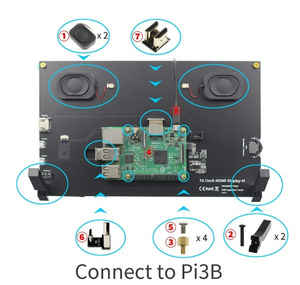 YZY 10,1-Zoll-TFT-LCD-Display mit HMI-Karte 1024*600 Touchscreen-LCD-Monitor modul für Raspberry Pi 3/4B - Product Image 5