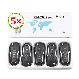 KEYDIY B12-4 evrensel KD uzaktan anahtar 4 düğmeler Ford tarzı için KD-X2 Mini Mini KD araba anahtarı uzaktan Fit fazla 2000 modelleri - Product Image 6