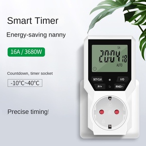 <strong>LCD</strong> <strong>Display</strong> EU Plug Output Smart <strong>Timer</strong> Socket Digital <strong>Timer</strong> Timing <strong>Controller</strong> With Countdown Function - Product Image 2