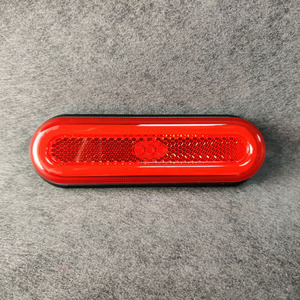 ECE E-mark ไฟ LED สีแดงด้านข้างไฟเครื่องหมายไฟท้ายไฟเบรคไฟกวาดล้างไฟเครื่องหมายเส้นล่างสําหรับรถบัส Rv รถตู้รถพ่วงรถบรรทุก - Product Image 4