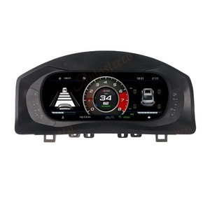 Per Volkswagen Tiguan 2013 LCD Dashboard Auto Player Digital Cluster Instrument Panel multifunzionale QLED Speed Meter Head Unit - Product Image 1