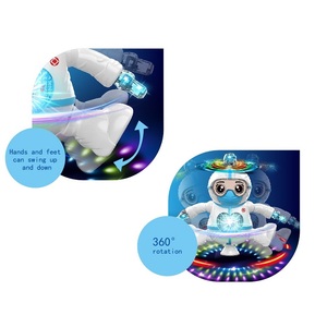 อินฟราเรดอัตโนมัติเด็กหุ่นยนต์ของเล่นเต้นรำหมุน360องศาการออกแบบใหม่ไฟฟ้าอัจฉริยะหุ่นยนต์ที่มีแสงเพลง - Product Image 2