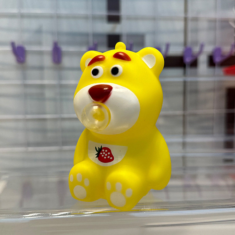 sac d'opp d'ours de prune jaune de crachat de bulle