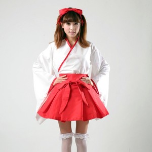 动漫 Cosplay 服装日本妇女和服女仆统一装备