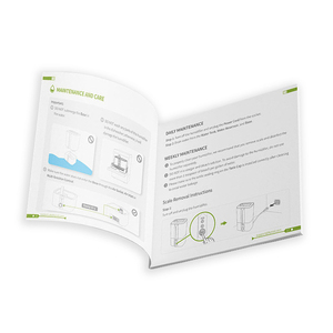Custom Electronic Products User Manual Brochure Printed on Paper Including Manufacturer User Guides and Instruction Booklets - Product Image 6