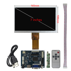 7-Zoll-LCD-Bildschirmanzeige Monitor Treibers teuer karte 2AV HD-kompatibles VGA für Raspberry Pi Banana/Orange Pi Mini-Computer - Product Image 1