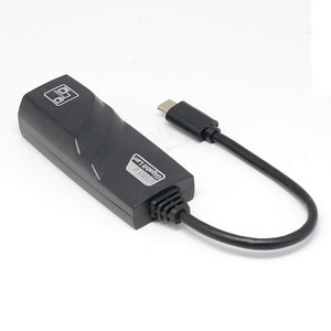 Adattatore da USB C a Ethernet RJ45 a adattatore di rete LAN Gigabit Ethernet di tipo C - Product Image 1