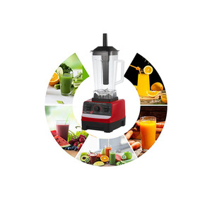1500W ticari mikser mikser 2L buz ezilmiş Blender PC kırılmaz kalite kavanoz gümüş Crest Blender <span class=keywords><strong>15</strong></span> hızları değişken kontrol