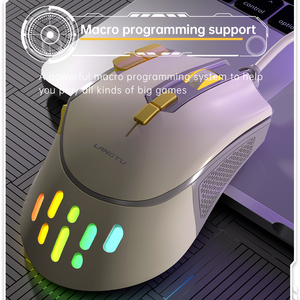 Best Budget Wired Programming Mechanische Maus Computer Leichte Gaming-Maus Günstige USB C-Maus für Laptop-Desktop - Product Image 6