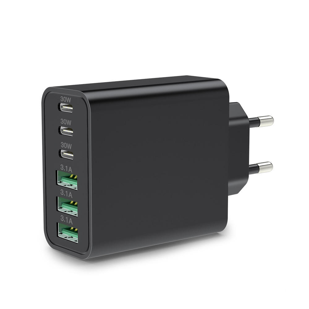 สีดำ (ปลั๊ก EU)