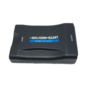 Universal Mini <strong>Scart</strong> <strong>to</strong> HD1080p (60HZ) Scaler Converter Converts Analog <strong>Scart</strong> <strong>Input</strong> <strong>to</strong> HD MI <strong>Output</strong> Features Color Display - Product Image 4