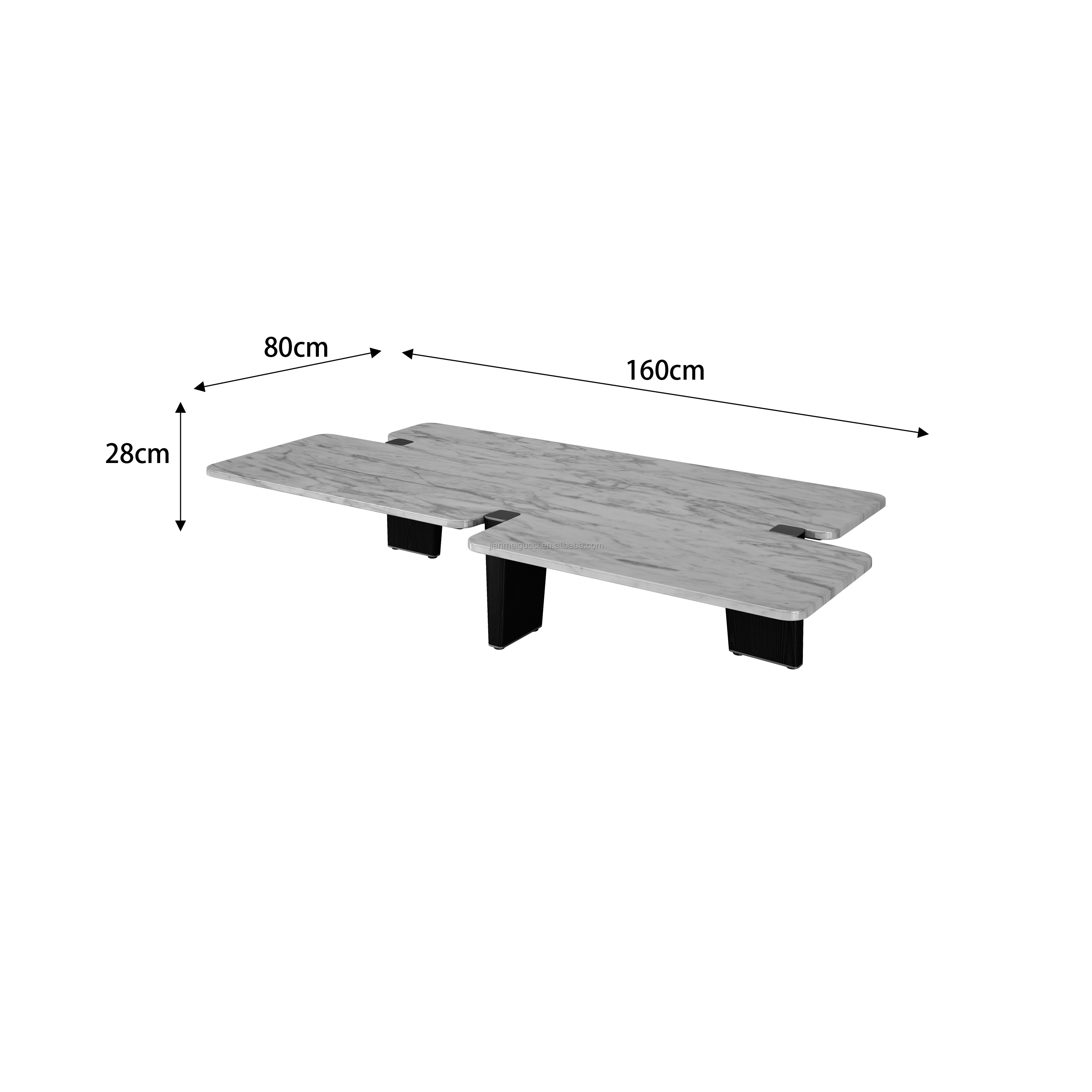 Long coffee table
