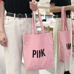 高品质促销廉价定制标志空白帆布棉手提包购物袋带标志