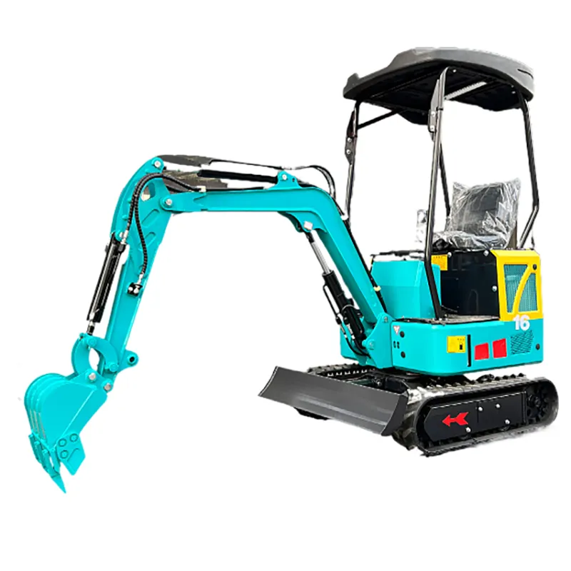 Mini excavadora de orugas China 2024, excavadora agrícola de movimiento de tierras para jardín, Mini motor personalizado de 2 toneladas y accesorios