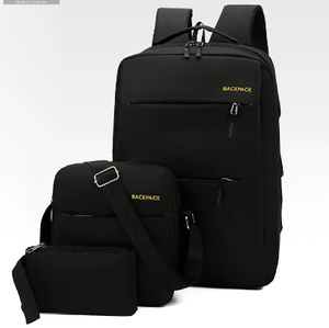 Custom Logo Recycled Outdoor Business <strong>Computer</strong> Bag Multiple <strong>Functions</strong> Sets Laptop Student School Backpack with USB Charging Port - Product Image 4