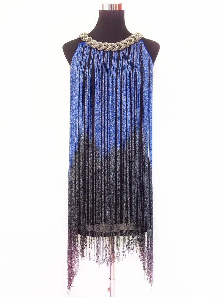 Blue with black