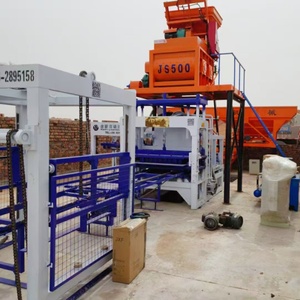 Заводская цена автоматический блок делая машину кирпич машина (QT4-15) - Product Image 2