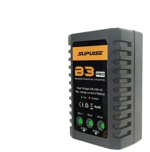 Lipo & Li-ON RC ที่ชาร์จสมดุล B3 AC 2S-3S RC พอร์ตชาร์จ7.4-11.1V Pro ชาร์จขนาดกะทัดรัดสำหรับของเล่น RC - Product Image 1