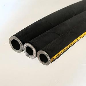 ท่อแรงดันไฮดรอลิกขนาดเล็กสำหรับรถตัก R1 SAE 100 R2at 1/4ฝาครอบเรียบประกอบจากจีน - Product Image 5