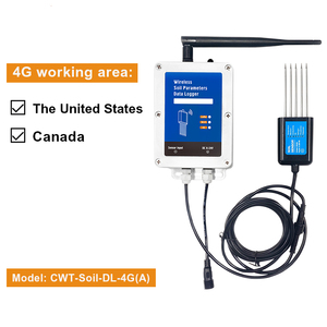 Registrador DE DATOS WiFi 4G con sensor 7 en 1 Probador de suelo de batería incorporada de bajo consumo para temperatura de humedad EC PH NPK - Product Image 5