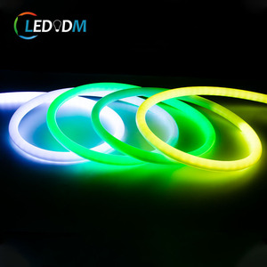 ไฟนีออน LED ซิลิโคนกลางแจ้ง IP67พิกเซล RGB RGB DC24V DMX512เปลี่ยนสีมหัศจรรย์ไฟนีออนดิจิตอลเปลี่ยนสีได้ - Product Image 2