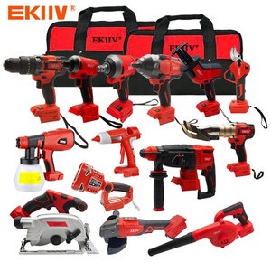 Ekiiv 4.0/5.0/6.0Aバッテリーパワーソー20Vは30% の電気コードレス外部ローター電源を節約木材切断用丸鋸 - Product Image 4