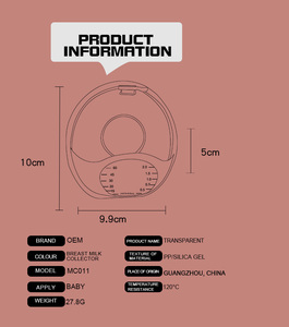 High-quality Portable Milk Collector <strong>Shells</strong> for Breastfeeding Soft and <strong>Flexible</strong> Silicone Breast <strong>Shells</strong> for Sore Nipples - Product Image 6