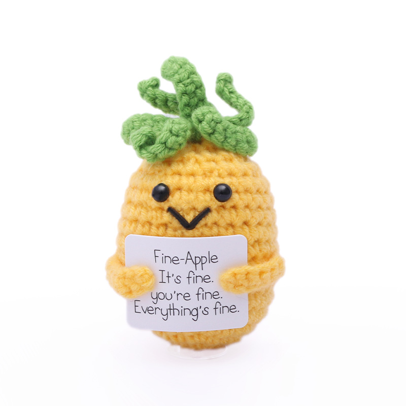 Round pineapple f card