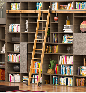 บันไดเลื่อนฮาร์ดแวร์ห้องสมุดและชั้นวางหนังสือบันได - Product Image 4