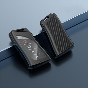 Sıcak satış çinko alaşım + ABS uzaktan anahtar Fob durumda tam koruma akıllı anahtar kabuk tutucu kapak Fit Lexus ES LS UX LC için - Product Image 1