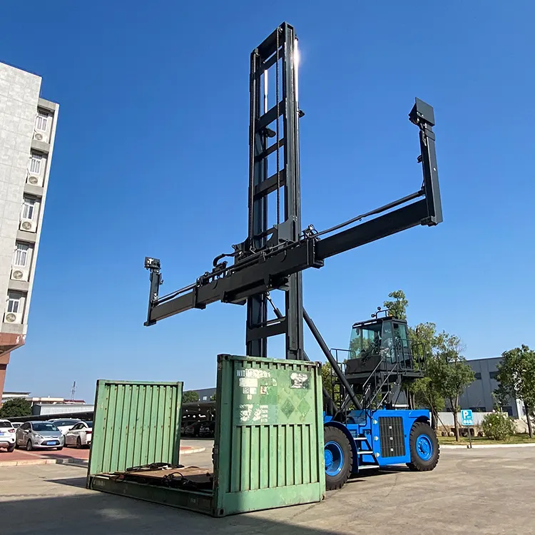 LTMG chinesische Maschinen 6 Schichten leerer Containerheber 8 Tonnen 9 Tonnen 10 Tonnen Container-Handler Reichweite zu verkaufen