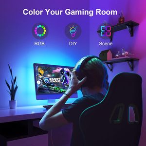 LED ışıkları LED TV arka ışık RGB APP kontrolü çoklu sahne modları TV ışıkları - Product Image 5