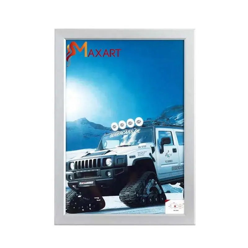 Wholesale Factory Direct LED magnet Light Box Photo Frame With Led Light Custom Advertising Super Thin Light Box