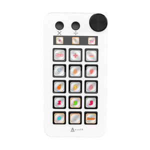 Ajazz N1 Visual Keyboard Programmier bare Abkürzung Tastatur Makro tasten Programmier barer Desktop-Controller