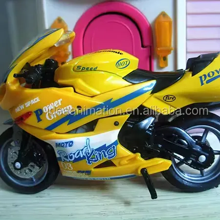 Exquisito modelo de motocicleta personalización OEM plástico escala modelo motocicletas 1:24 juguetes y pasatiempos fabricante de China