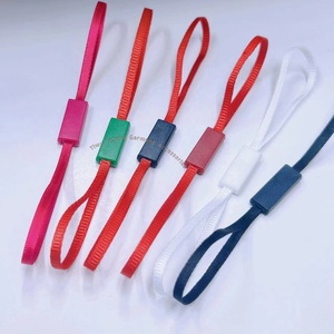 Factory Plastic <strong>Hang</strong> <strong>Tag</strong> <strong>String</strong> for Clothes Hign Quality Ribbon <strong>String</strong> <strong>Hang</strong> <strong>Tag</strong> Lock <strong>String</strong> 6 Colors - Product Image 1