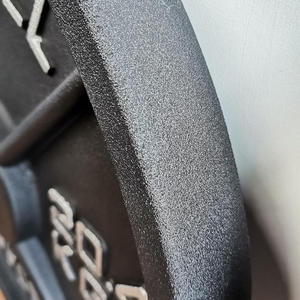 2-inch trung tâm lỗ gang Bumper tấm tiêu chuẩn Barbell tạ đĩa tấm cho trọng lượng đào tạo - Product Image 4