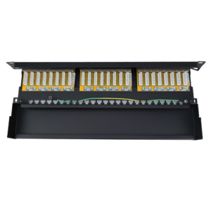 光纤配线架24端口1U 19 "Cat5e Cat6 FTP/STP网络配线架 - Product Image 5