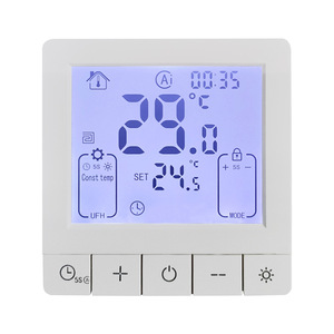 新しいTuya WIFI 3A 16A 30A大荷重電気床暖房サーモスタット水床暖房壁掛けボイラープログラミングパネル付き - Product Image 1
