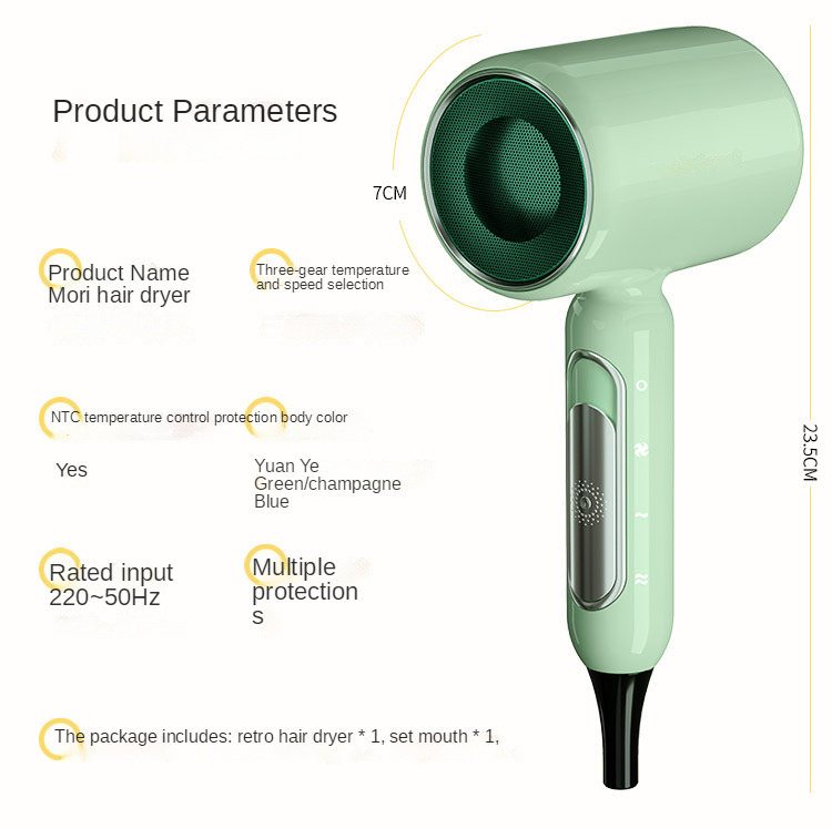 Wholesale Ac Dc Motor Salon Fashion Design Equipment Lcd Professional Hairdryer New Blow Custom Hair Dryer