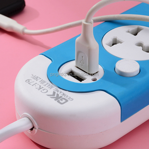 Fabricantes de interruptores eléctricos, enchufe europeo, tira de alimentación, toma de corriente Usb, toma de múltiples orificios con interruptor