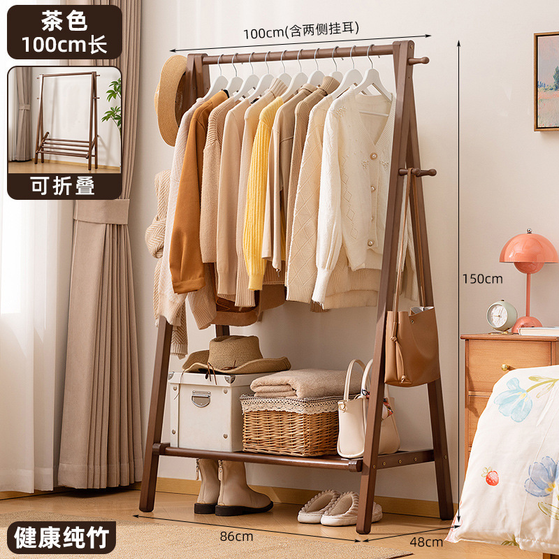 Brown single-layer, 100mm long (all solid wood)